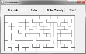 A Generated Maze